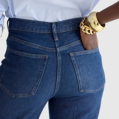 The Luvori™ 👖 Tall Wide-Leg Denim Trousers