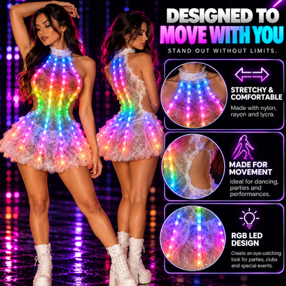 RGB LED Light-Up Dress