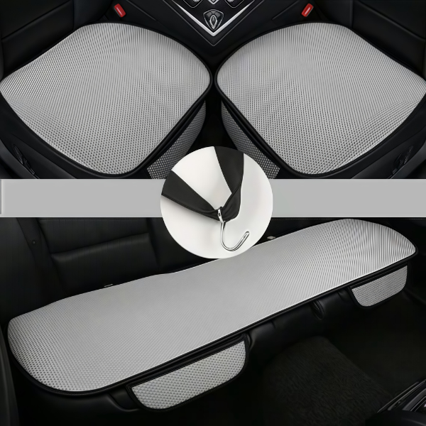 The Luvori™🚗 Ice Silk Car Seat Cushion – Cool, Comfortable & Stylish